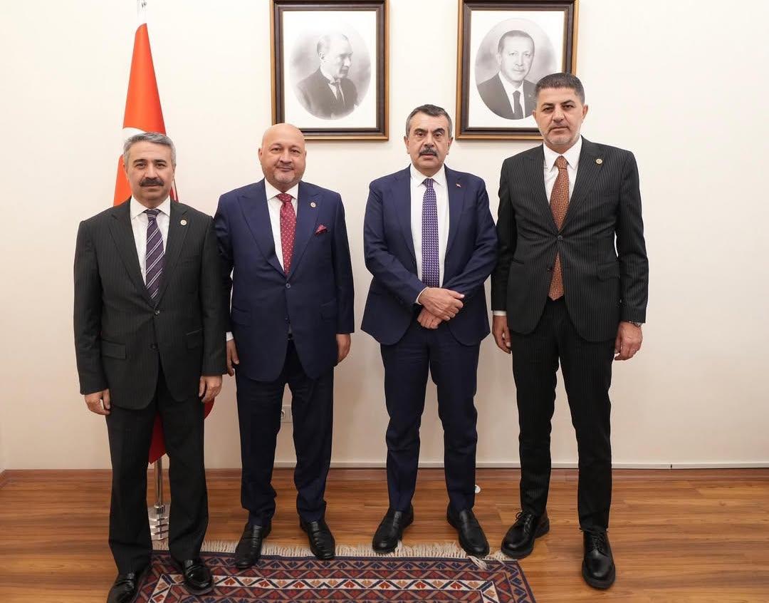 Adıyaman Milletvekilleri, Milli Eğitim Bakanı Yusuf Tekin’i ziyaret etti Adıyaman Milletvekilleri, Milli Eğitim Bakanı Yusuf Tekin’i ziyaret etti