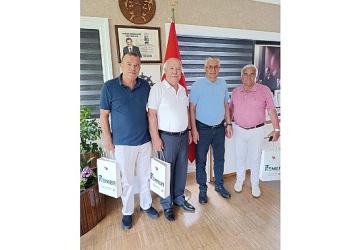 Zonguldak Kız İlköğretmen Okulu mezunlarından Başkan Topaloğlu'na ziyaret