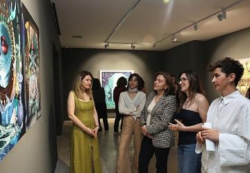 Genç sanatçılar “Boşluğun Haritası"nda buluştu