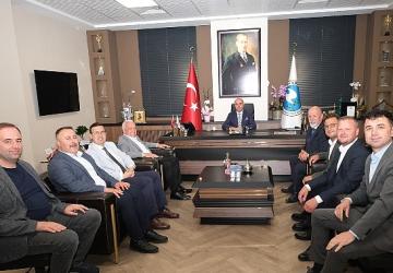Başkan Şadi Özdemir'den Marmarabirlik'e hayırlı olsun ziyareti