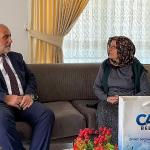 Başkan İbrahim Sandıkçı'dan Şehit Annelerine Ziyaret