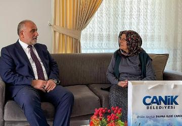 Başkan İbrahim Sandıkçı'dan Şehit Annelerine Ziyaret