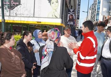 Avcılar'da Deprem Dayanışması
