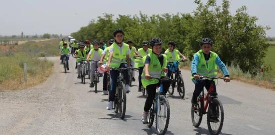 Sağlıklı Yaşam İçin Konya’da Pedallar Çevrildi