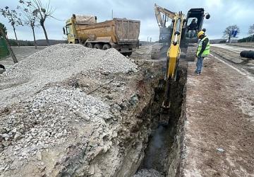 İlimtepe'nin geleceği için 9 bin 134 metre yeni kanalizasyon hattı