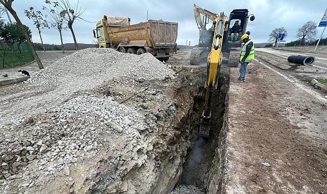 İlimtepe'nin geleceği için 9 bin 134 metre yeni kanalizasyon hattı