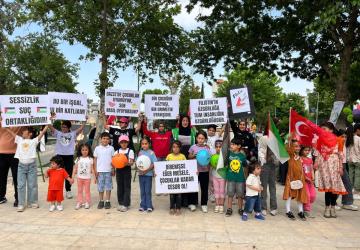 Adıyaman'dan Gazze için yükselen ses: ‘Gazze Ölüyor, Sessiz Kalma!’