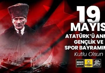 Başkan Altay 19 Mayıs Atatürk'ü Anma, Gençlik ve Spor Bayramı'nı Kutladı