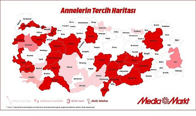 Annelerin Tercih Haritası Belli Oldu: Anneler Günü'nde en çok tercih edilen hediye akıllı telefon! Annelerin Tercih Haritası Belli Oldu: Anneler Günü'nde en çok tercih edilen hediye akıllı telefon!