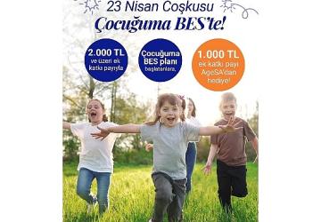 AgeSA'dan 23 Nisan'a Özel 1.000 TL Ek Katkı Payı Fırsatı!