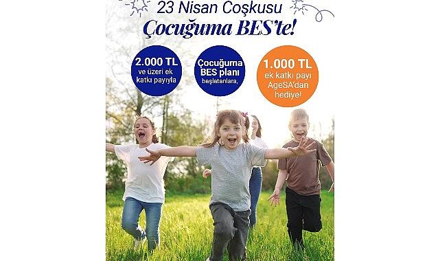 AgeSA'dan 23 Nisan'a Özel 1.000 TL Ek Katkı Payı Fırsatı!