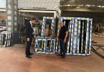 ATSO Başkanı Torunoğlu, PVC üretim tesisini inceledi