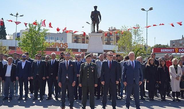 Ulu Önder Atatürk'ün Edremit'e gelişinin 91. Yılı coşkuyla kutlandı