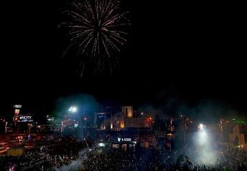 Havai fişek gösterisi muhteşemdi