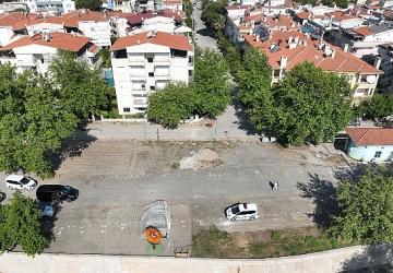 Edremit'te İskele Mahallesi'nde Çevre Düzenlemesi Yapılıyor