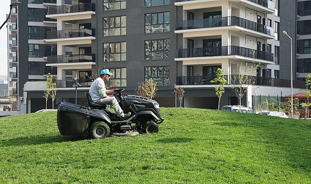 Nilüfer'in parklarında bahar temizliği