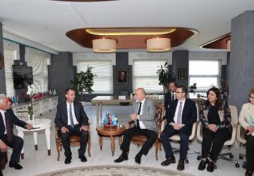 Kardeş şehir Peja'dan Nilüfer'e ziyaret