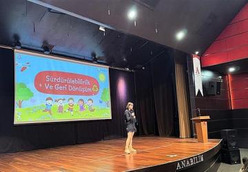 Çocuklar kırtasiye atıklarını biriktirdi, Adel/Faber-Castell ile geleceği renklendirdi!