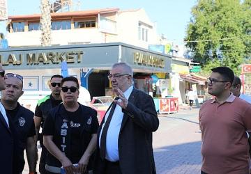 Başkan Ertaş, Akçay'da incelemelerde bulundu
