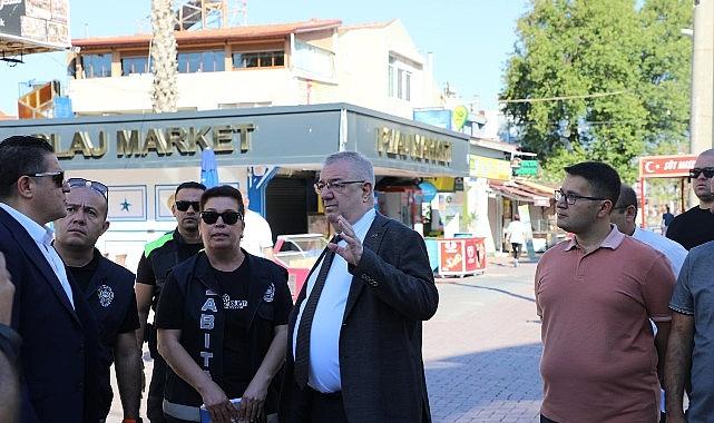Başkan Ertaş, Akçay'da incelemelerde bulundu
