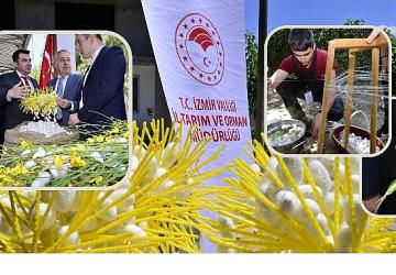 Beydağ'da Kozalar İpek Açtı