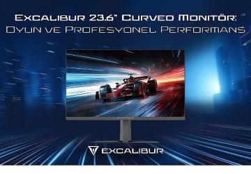 Casper Excalibur 23.6" Curved Monitör'ünü Satışa Sundu