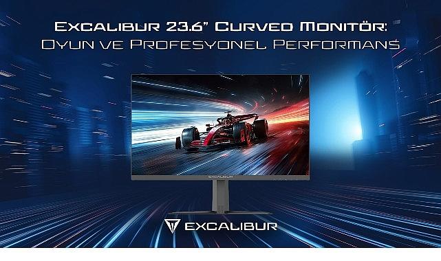 Casper Excalibur 23.6" Curved Monitör'ünü Satışa Sundu Casper Excalibur 23.6" Curved Monitör'ünü Satışa Sundu