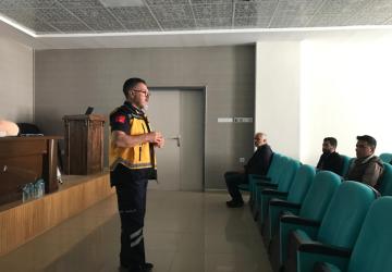 Çelikhan’da ilk yardım eğitimi düzenlendi