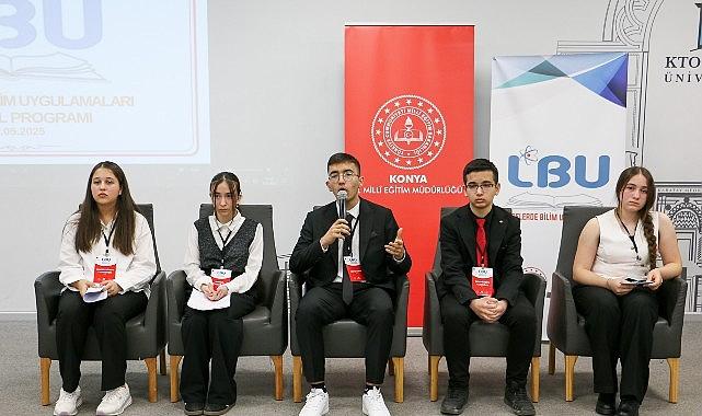 KTO Karatay'da Liselerde Bilim Uygulamaları Forumu Gerçekleşti KTO Karatay'da Liselerde Bilim Uygulamaları Forumu Gerçekleşti