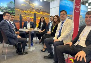 Midyat Belediye Başkanı Veysi Şahin, Mardin ve Midyat’ı Çin’de Tanıttı