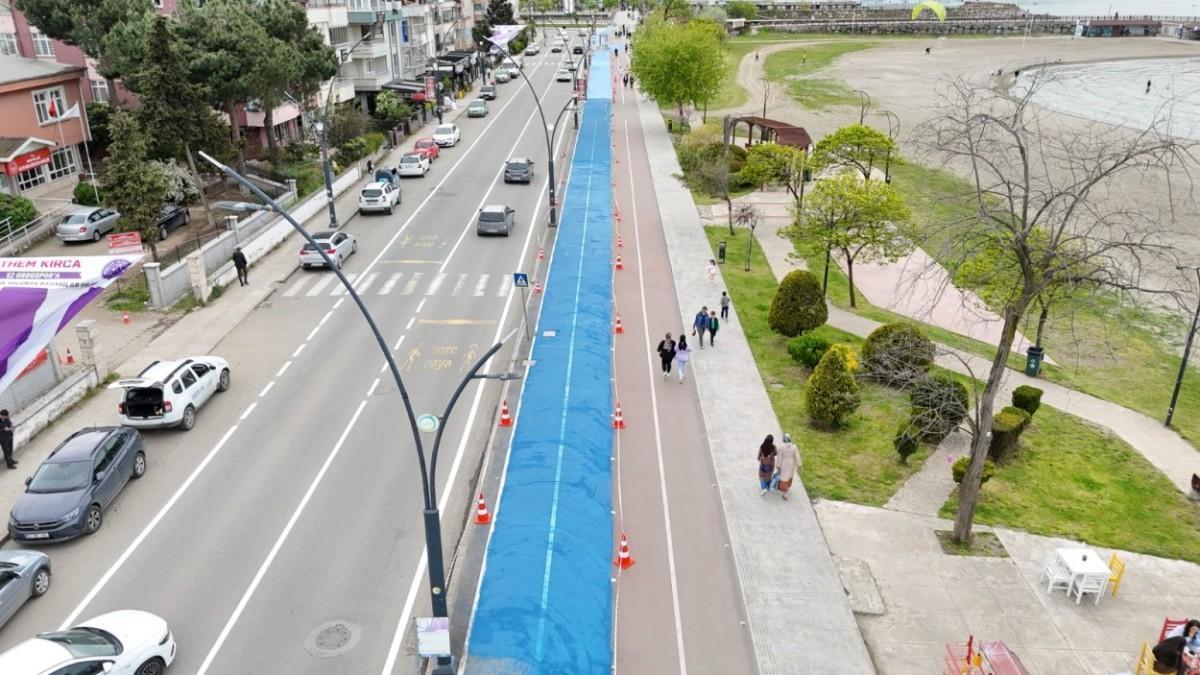 Altınordu’da Bisiklet ve Koşu Yollarında Yenileme Çalışmaları Altınordu’da Bisiklet ve Koşu Yollarında Yenileme Çalışmaları