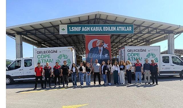 Öğrenciler kapı kapı dolaşılarak halka çevre bilinci kazandırıyor Öğrenciler kapı kapı dolaşılarak halka çevre bilinci kazandırıyor
