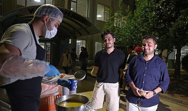 Büyükşehir'den final haftasında çorba ikramı Büyükşehir'den final haftasında çorba ikramı