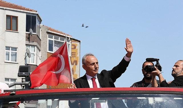 Küçükçekmece'de 19 Mayıs Coşkusu Sokaklara Taştı