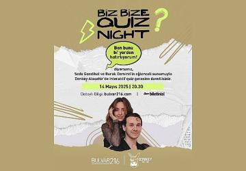 Bilginin ve Kahkahanın Buluştuğu Akşam: 'Biz Bize Quiz Night' Bulvar 216'daki Donkey Pub'da!
