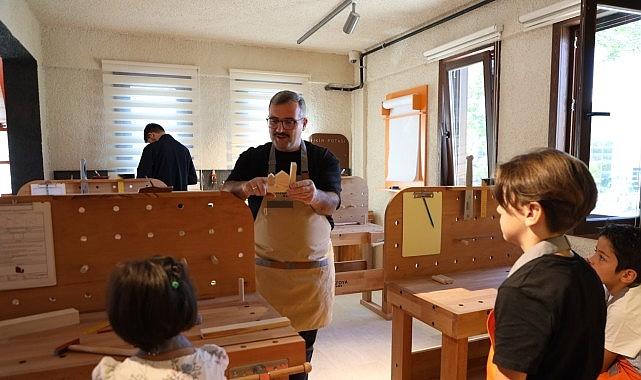 KOMEK'ten “Ahşap Oyuncak Çocuk-Ebeveyn Atölyesi" Etkinliği