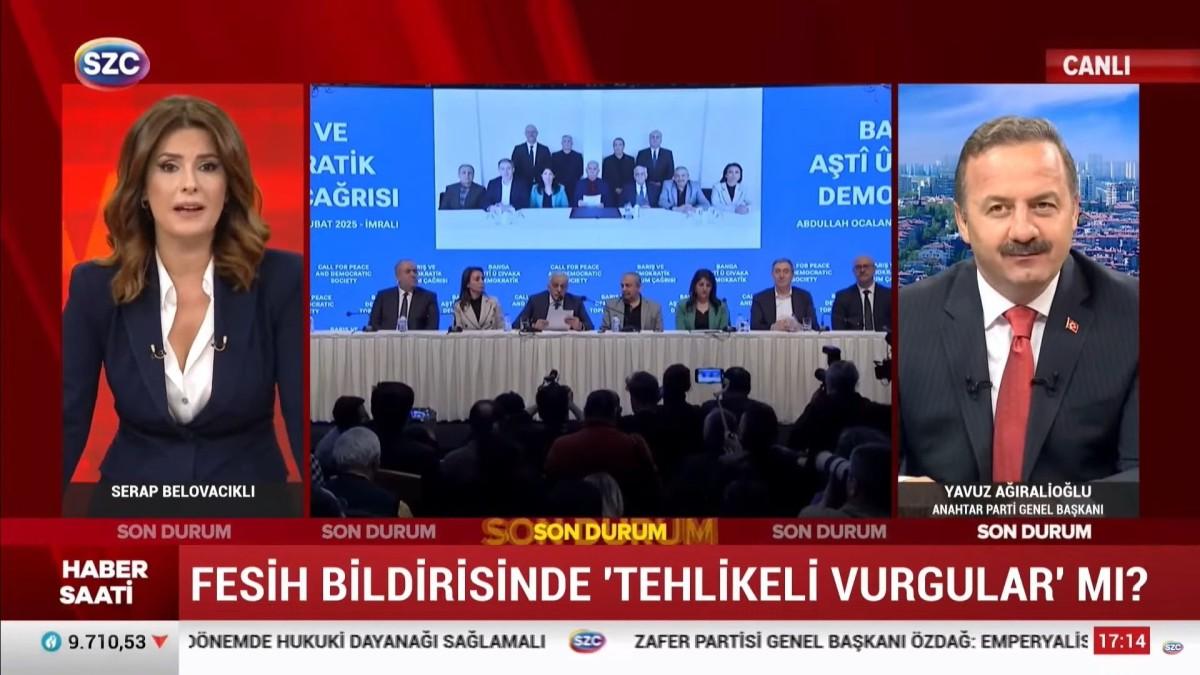 Ağıralioğlu’ndan referandum çağrısı: ‘Kürtler bizim kardeşimiz, PKK düşmanımızdır’ Ağıralioğlu’ndan referandum çağrısı: ‘Kürtler bizim kardeşimiz, PKK düşmanımızdır’