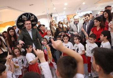 Çocukların renkli dünyası Çankaya'da sergilendi: Küçük Kalpler, Büyük Renkler