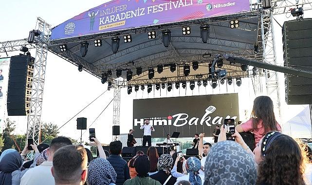 Nilüfer'de Karadeniz Festivali sona erdi