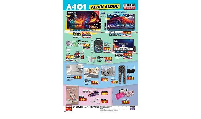 5 Haziran'da A101'de Motosikletten Ev Aletlerine Öne Çıkan Ürünler