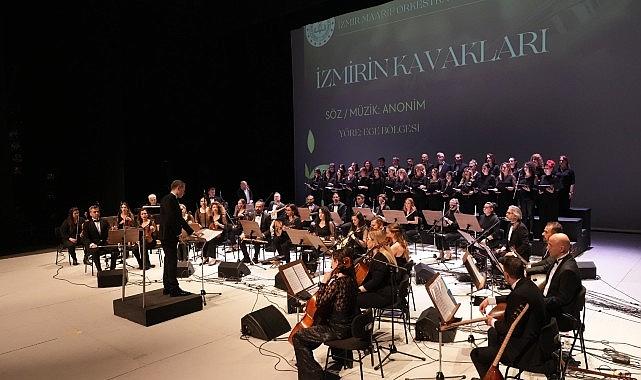 Maarif Orkestrası ve Halk Dansları Topluluğu, Bornova'da Sanatseverlerle Buluştu