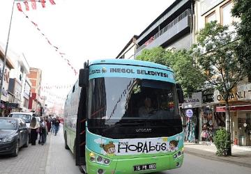 İnegöl'de 19 Mayıs Coşkusu Sokaklara Taştı