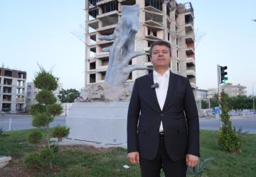 Adıyaman’da ‘Dayanışma Eli Anıtı’ yükseldi: 6 Şubat’ın yardımlaşma ruhu ölümsüzleşti - Videolu Haber