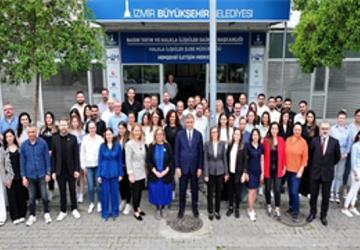 Başkan Tugay, HİM personeli ile buluştu