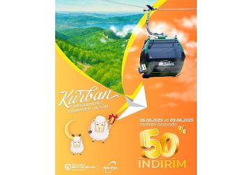 Kartepe Teleferik'te bayrama özel yüzde 50 indirim