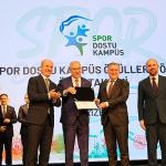 Ege Üniversitesi “Spor Dostu Kampüs" ünvanı kazandı