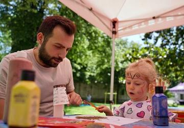 Babalar ve çocuklar Maçka'da buluşuyor