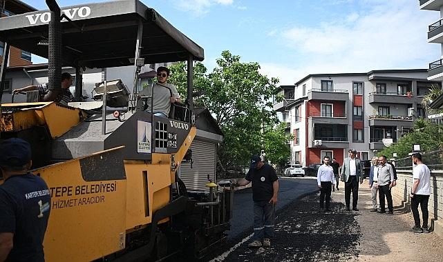 Ertuğrulgazi Mahallesi'ne 250 Ton Asfalt Ertuğrulgazi Mahallesi'ne 250 Ton Asfalt