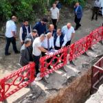 Malatya Altyapı Çalışmalarını Yerinde İnceledi