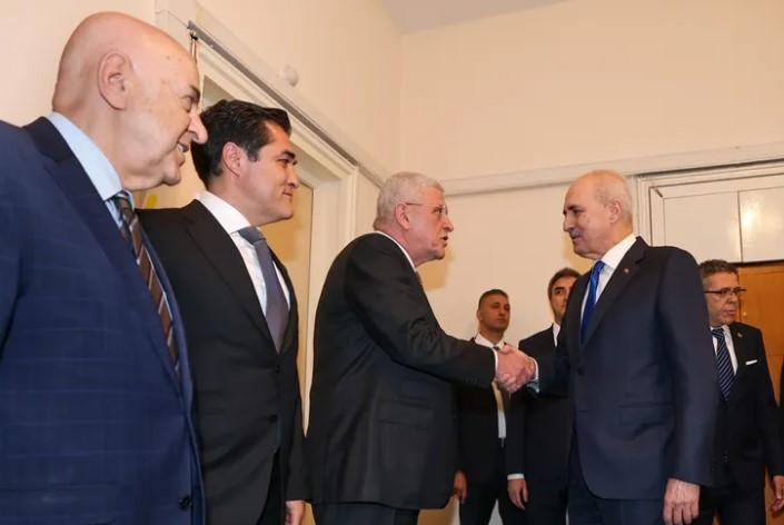 Kurtulmuş’tan Dervişoğlu’na Terörsüz Türkiye Ziyareti: Komisyon Şeffaf Yürüyecek Kurtulmuş’tan Dervişoğlu’na Terörsüz Türkiye Ziyareti: Komisyon Şeffaf Yürüyecek